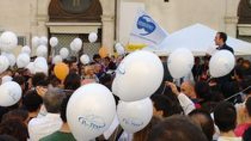 Pro-Test Italia demonstrate in Rome