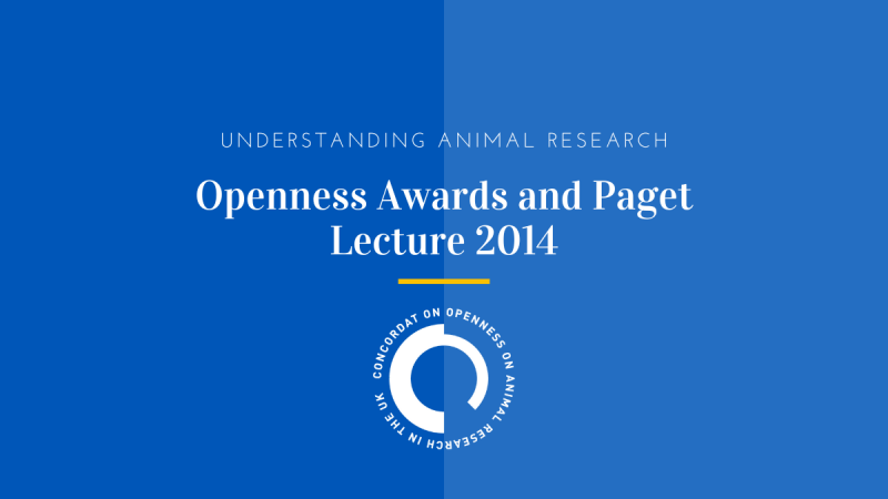 Openness Awards and Paget Lecture 2014