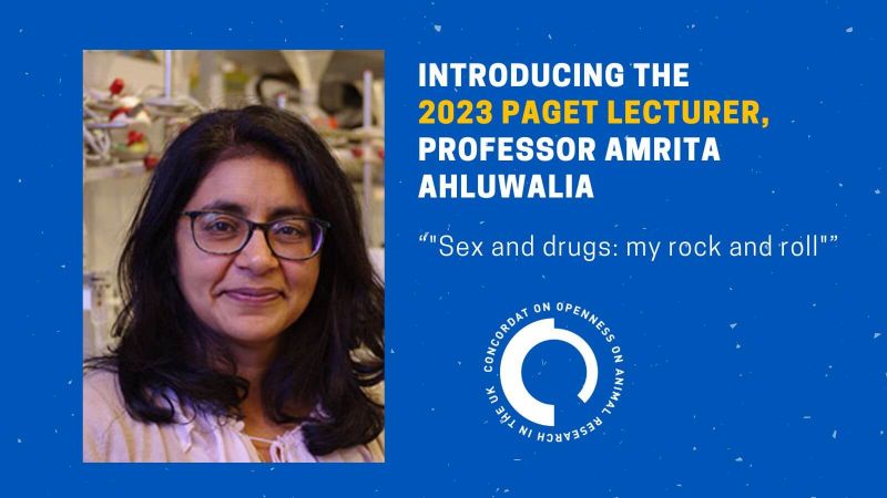 2023 Paget Lecture: Sex and drugs: my rock and roll