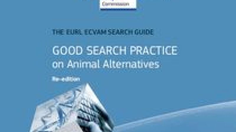New EU guide to alternatives to animal testing