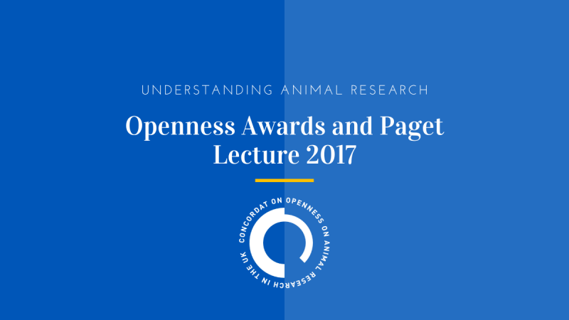 Openness Awards and Paget Lecture 2017