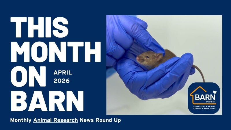 This month on BARN - animal research news from UAR members (April 2026)