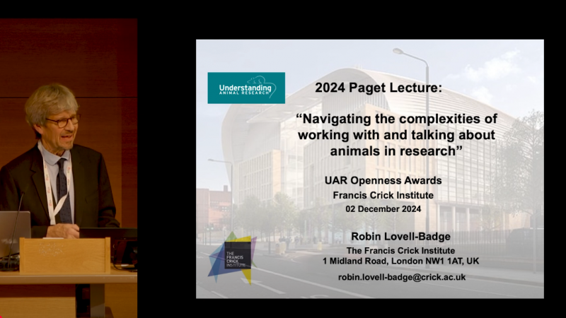 Paget Lecture by Professor Robin Lovell-Badge (2024)