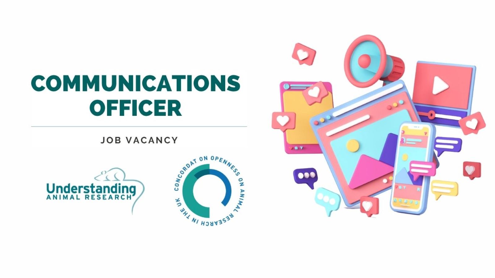 Job advertisement: Communications Officer