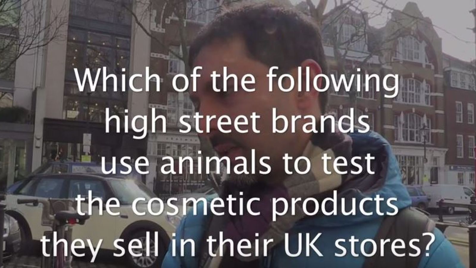 British public misled over cosmetic tests