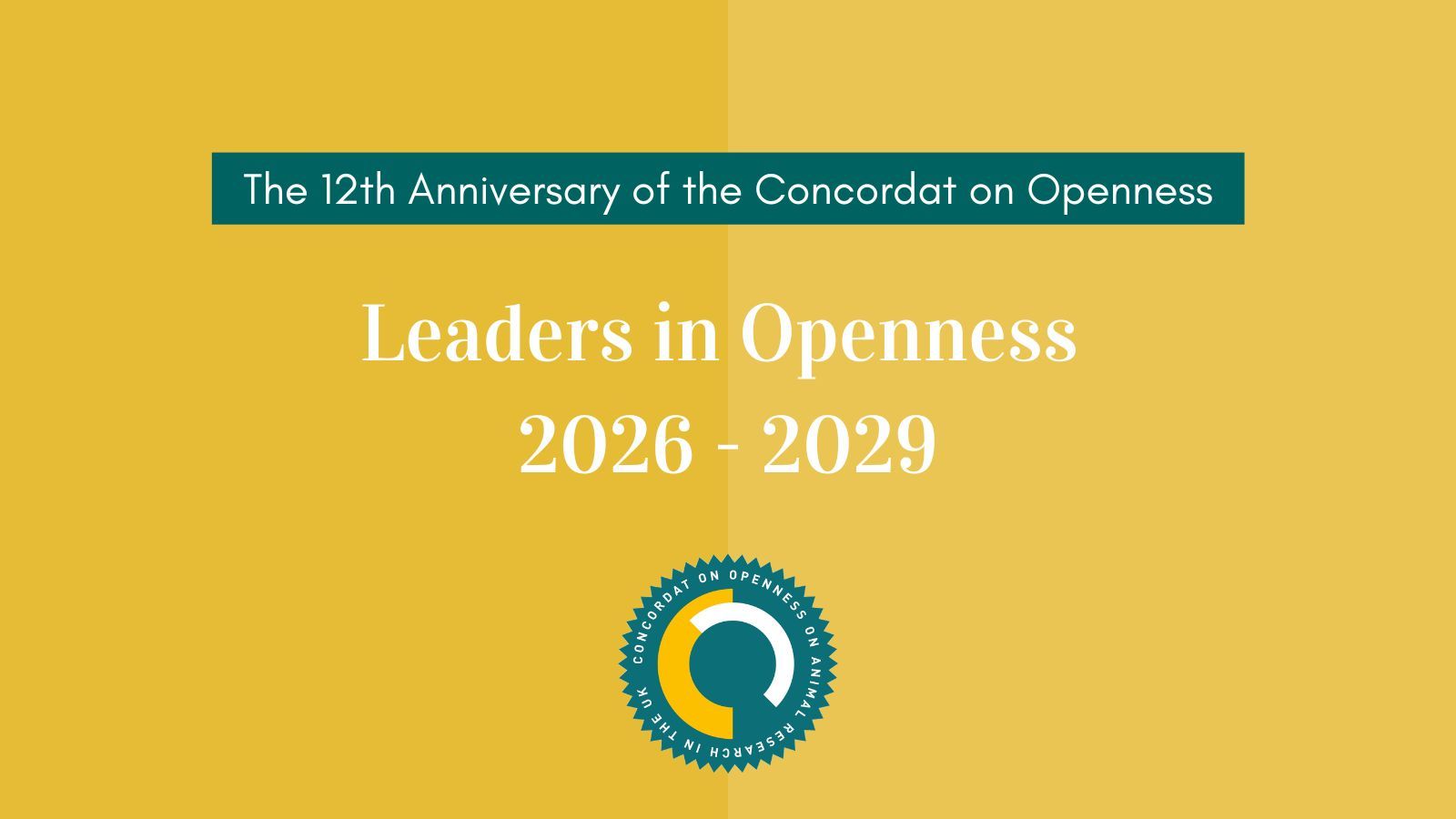 Leaders in Openness 2026-2029