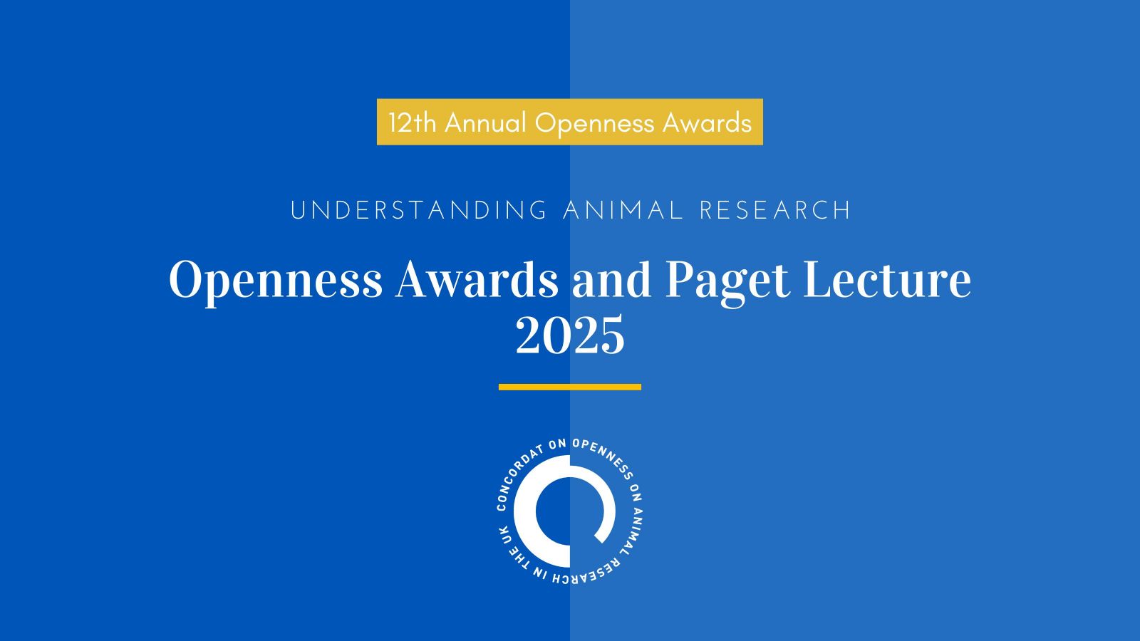 Stephen Paget Memorial Lecture and Openness Awards 2025